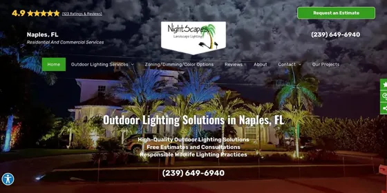 NightScapes homepage